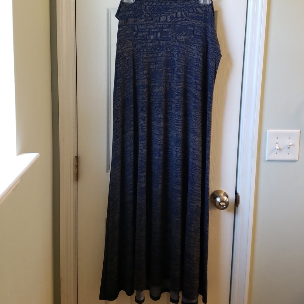 Lularoe XL Navy Maxi skirt